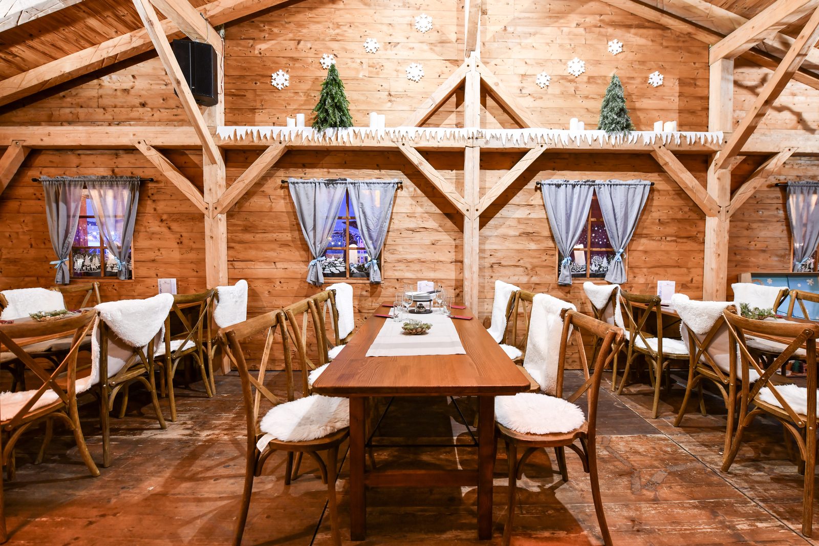 Gäste im Chalet